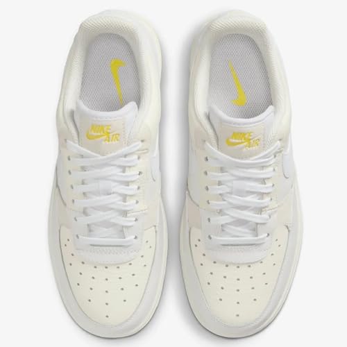 Nike Air Force 1 '07 Low Womens Summit White/White-Opti Yellow Size 6