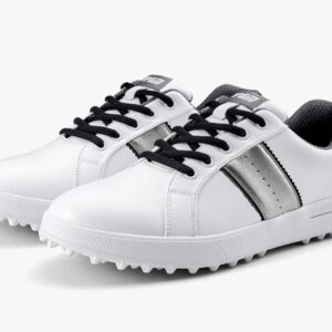 Ybberik Women's Golf Shoes Spikeless Breathable Grey