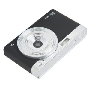 Mini Digital Camera, Digital Camera LED Fill Light for Video Recording (Black)