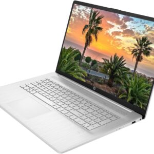 HP Newest 17t Laptop, 17.3" HD+ Touchscreen, Intel Core i5-1335U Processor, 32GB RAM, 1TB SSD, Webcam, Backlit KB, HDMI, Wi-Fi 6, Windows 11 Home, Silver