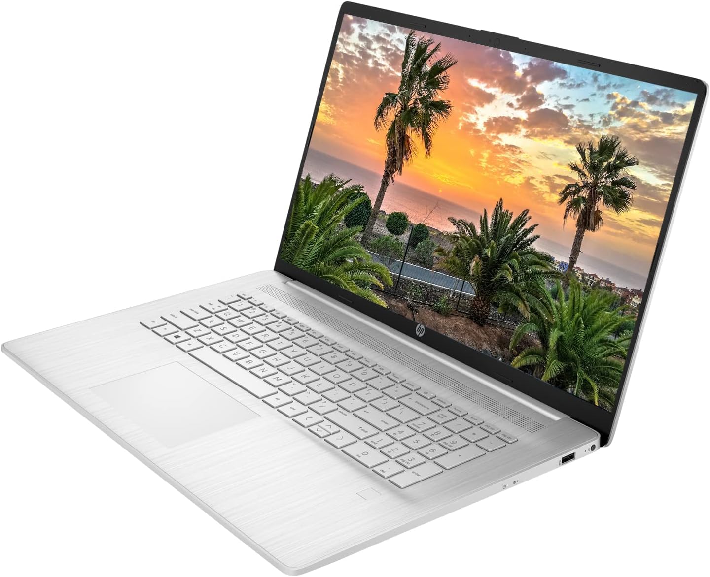 HP Newest 17t Laptop, 17.3" HD+ Touchscreen, Intel Core i5-1335U Processor, 32GB RAM, 1TB SSD, Webcam, Backlit KB, HDMI, Wi-Fi 6, Windows 11 Home, Silver