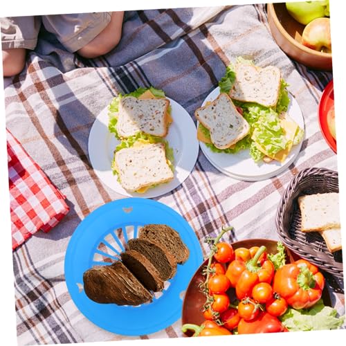 Healeved 20 Pcs grill plate paper plates bulk heavy duty paper plates foam plates Picnic Plate Holder paper plate holders reusable Camping Paper Plate tray food Accessories re-usable