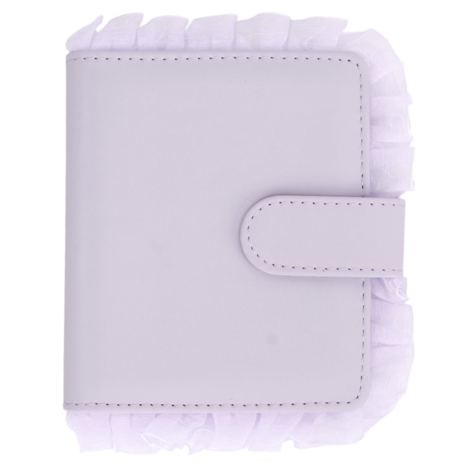 Camera Picture Album, High Transparency 64 Pockets Light Buckle Design Mini Film Photo Album for Display (Purple)