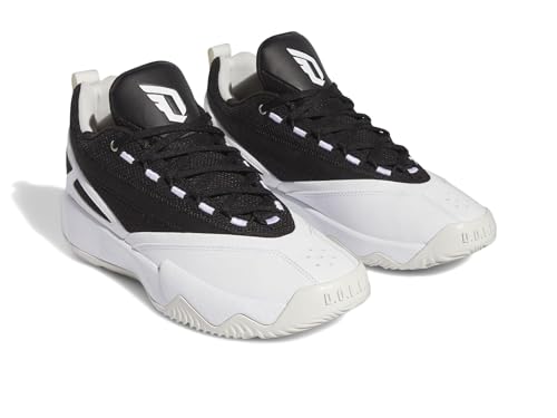 adidas Dame Certified 2 White/Black/Orbit Grey Men's 15 Medium