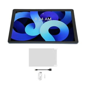 dauerhaft wifi tablet 4g lte smart tablet aluminum alloy 10.36 inch 8 core for video work (blue)