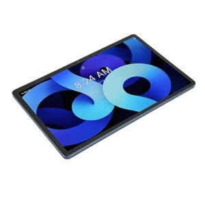 DAUERHAFT WiFi Tablet 4G LTE Smart Tablet Aluminum Alloy 10.36 Inch 8 Core for Video Work (Blue)