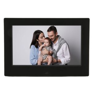digital picture frame, digital photo frame support usb 7 inch for birthday (us plug)