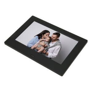 Digital Picture Frame, Digital Photo Frame Support USB 7 Inch for Birthday (US Plug)