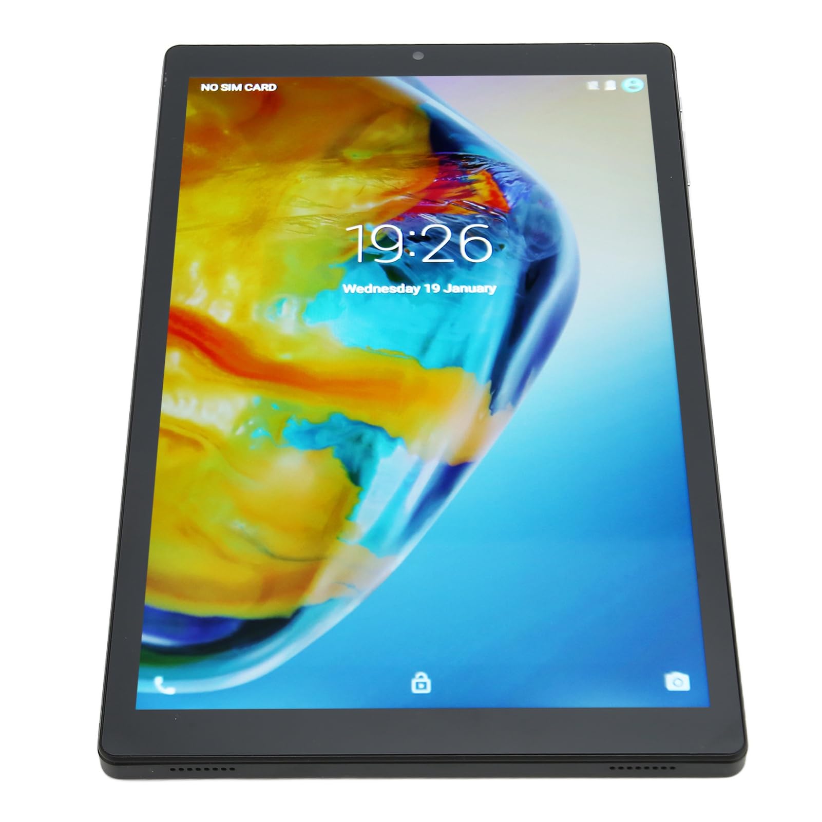 Kufoo 10 Inch Tablet, 4GB RAM 64GB ROM Tablet PC Support Call 100-240V for Elderly Reading (US Plug)