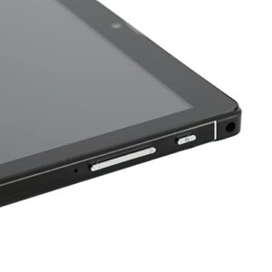 Kufoo 10.1 Inch Tablet 1960x1080 Black Dual Camera Call Tablet for School (US Plug)