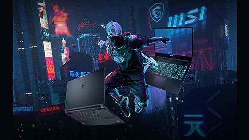 MSI 2023 Cyborg Gaming Laptop, 15.6" FHD 144Hz FHD IPS-Type Display, NVIDIA GeForce RTX 4060,Intel Core i7-12650H, 64GB DDR5, 2TB PCIe SSD, Wi-Fi 6, Windows 11 Home, Backlit Keyboard, Black/OLY