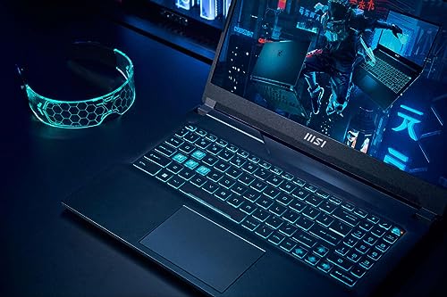 MSI 2023 Cyborg Gaming Laptop, 15.6" FHD 144Hz FHD IPS-Type Display, NVIDIA GeForce RTX 4060,Intel Core i7-12650H, 64GB DDR5, 2TB PCIe SSD, Wi-Fi 6, Windows 11 Home, Backlit Keyboard, Black/OLY