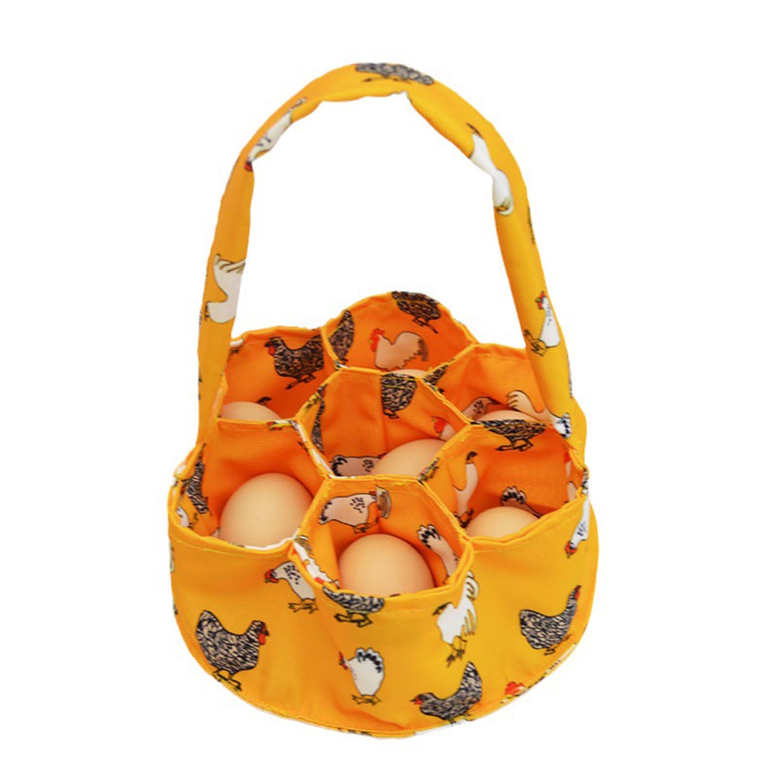 Multifunctional Eggs Collecting Bag Canvas Eggs Gathering Basket Perfect Gift For Home Farms And Gardening Enthusiasts Portable Eggs Basket