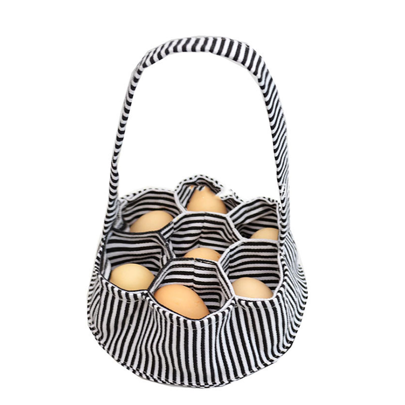 Multifunctional Eggs Collecting Bag Canvas Eggs Gathering Basket Perfect Gift For Home Farms And Gardening Enthusiasts Portable Eggs Basket