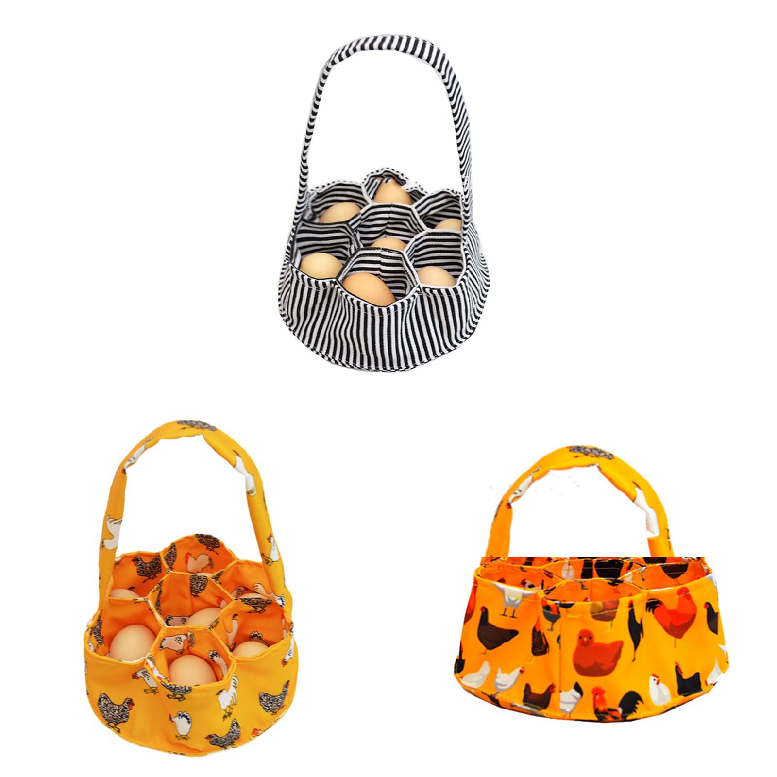 Multifunctional Eggs Collecting Bag Canvas Eggs Gathering Basket Perfect Gift For Home Farms And Gardening Enthusiasts Portable Eggs Basket