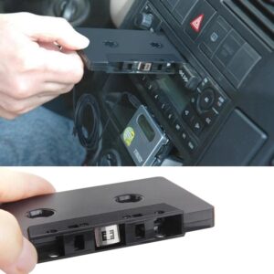 Car Audio Bluetooth Wireless Cassette Receiver, Bluetooth 5.0 Car Audio Stereo Cassette Vehicle Tape Converter Cassette Work While Charging Support TF Card