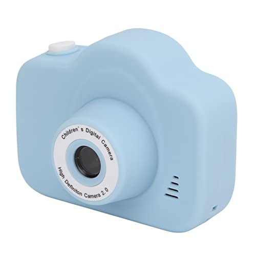 Kids Camera for Boys Girls, Cartoon Child Camera Kids Toy Gift 1080P One Key Video Recording Kids Mini Camera Birthday Gifts for 3 4 5 6 7 8 9 Year Old Girl Boy (Sky Blue)