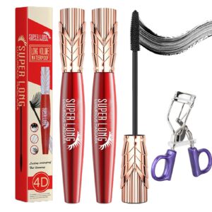 yanquina mascara, yanqina mascara, yanqina super long mascara, yanquina 4d silk fiber lash mascara (2pcs)