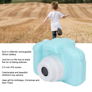 Children Digital Camera 2.0 inch IPS Screen Children Toy Plastic Camera X2 Children Digital Camera Rechargeable Boys and Girls Internal Battery