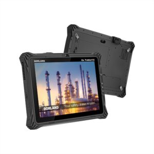 dorland ex tablet12,12.2" rugged tablet,6300mah+700mah dual battery, windows 10/11 touchscreen tablet pc,intel i5 8e-cores cpu 8gb ram+128gb rom,usb 3.0, micro hdmi, 8mp +2mp camera,black