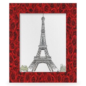 4x6 picture frame red roses wood photo frames with acrylic for wall mount & table top display picture frames for wall decor