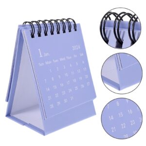 MAGICLULU 2024 Calendar for Table Small Desk Calendar Year of The Dragon Calendar Desk Pad Calendar De Adviento Maquillaje Decorative Desk Calendar Office Morandi Paper Coil