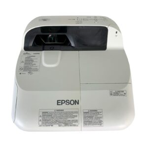 epson powerlite 580 3lcd projector 3200 lumens hd hdmi ultra short throw bundle remote control, power cable, hdmi cable