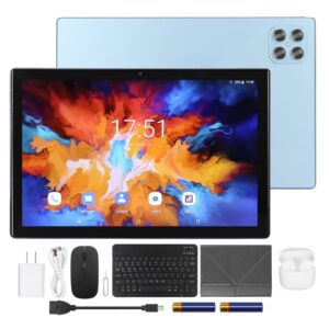 2 in 1 Tablet 10.1 Inch with BT Keyboard, 12GB RAM, 256GB ROM, 20MP Camera for 11.0, US Plug (US Plug)