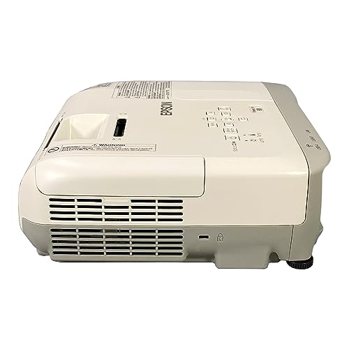 Epson PowerLite 98 Projector 3000 Lumens HD 1080i HDMI H577A, Bundle: Remote Control, Power Cable, HDMI Cable