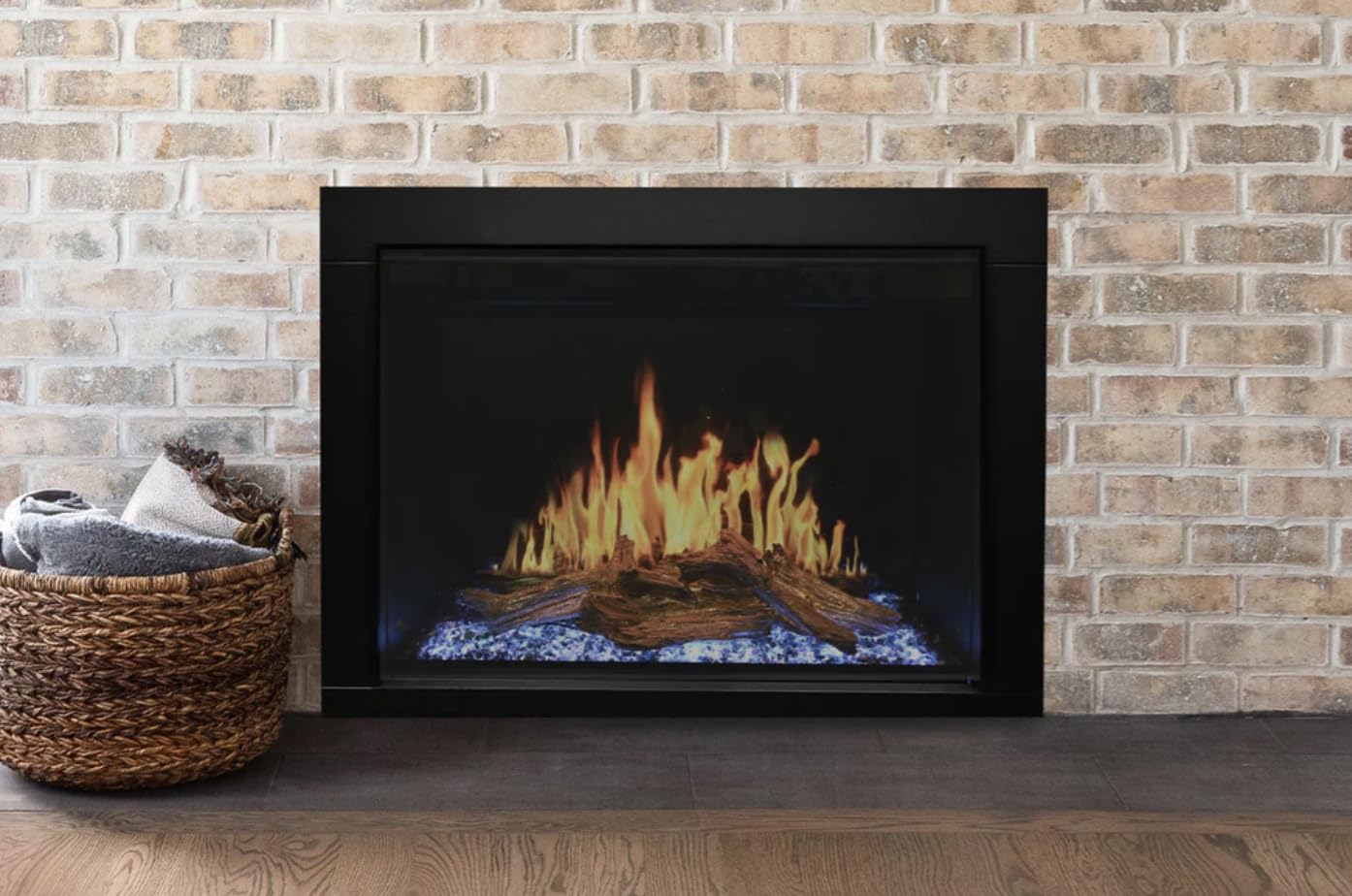 Modern Flames Orion Traditional 42-inch Heliovision Virtual Smart Built in Electric Firebox OR42-TRAD - Electric Fireplaces