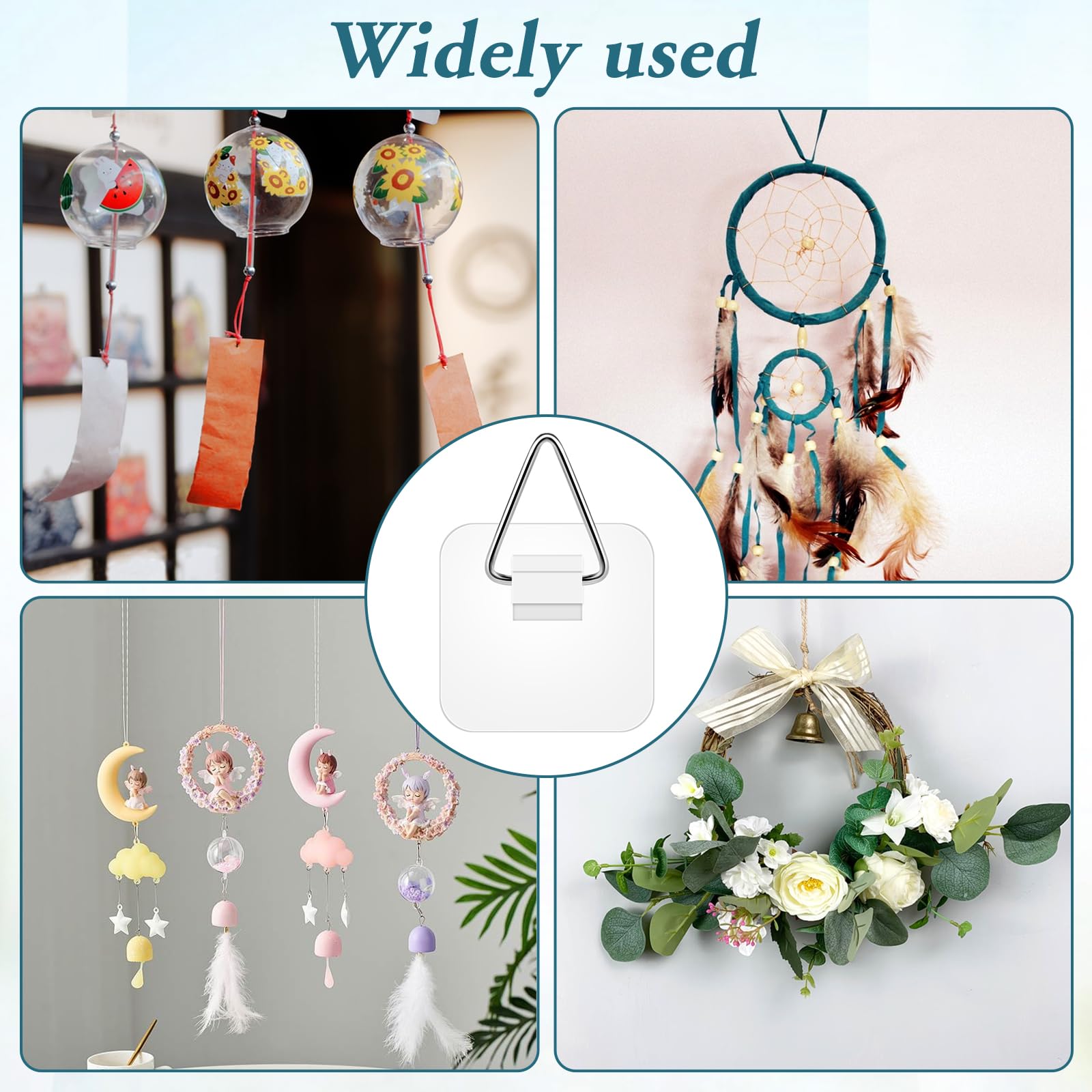 30 Pcs Small Plate Hangers Invisible Plate Hangers for The Wall Self-Adhesive Wall Hanging Hooks Decorative Plate Holders for Display Versatile Wall Plate Hanger for Pictures, Home, Office, Kitchen