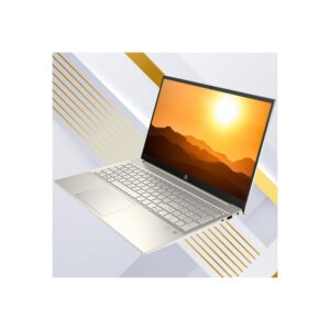 HP Pavilion 15t Laptop, 15.6" FHD Touchscreen, Intel Core i7-1355U Processor, 64GB RAM, 4TB SSD, Webcam, Backlit Keyboard, FP Reader, HDMI, Wi-Fi 6, Windows 11 Pro, Warm Gold