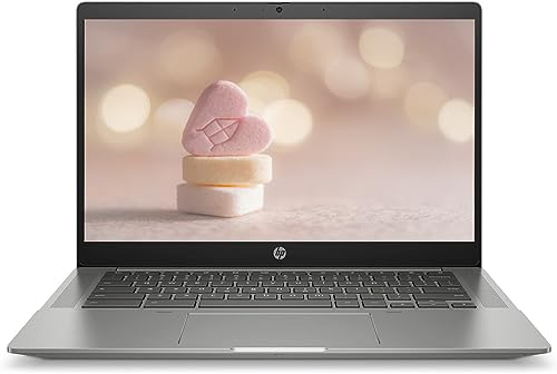 HP 2023 14" FHD IPS Touchscreen Chromebook, Intel 4-Core 11th Gen i5 Up to 4.20 GHz, 8GB SDRAM, 256GB SSD, Fingerprint, Backlit Keyboard, HDMI, MSD Slot, 6th Gen WiFi, Chrome OS(Renewed) (Dove Grey)