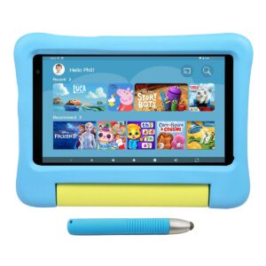 kyaster kids tablet, toddler tablets,7 inch 5g wifi 6 android 12, full hd 1920x1200 ips screen, 2gb ram 32gb rom,parental controls game education apps,eva kids-proof case with stylus