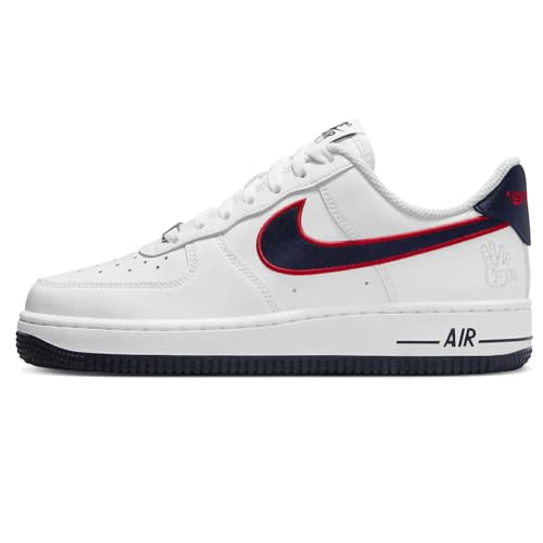 Nike Air Force 1 Womens '07 REC White/Obsidian-University Red Size 9