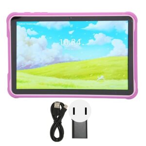 DAUZ Toddler Tablet 10 Inch HD IPS Screen Tablet Study Quad Core for Android 10 (US Plug)