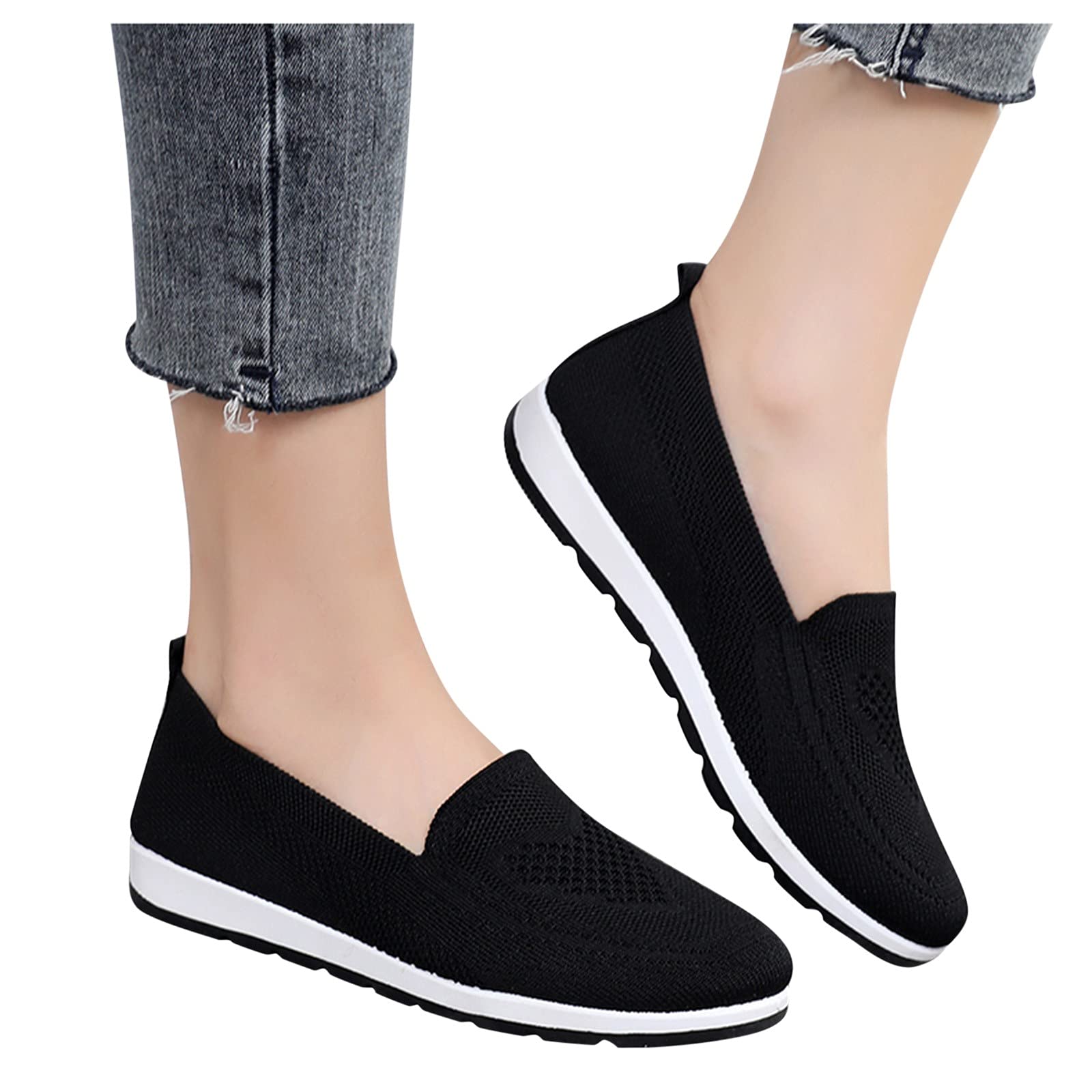 JWSVBF Platform Sneaker Sandals for Women, Strappy Shallow Mouth Breathable Casual Wedges, Non-Slip Fitness Running Sports Shoes, Closed Toe Comfortable Walking Women Sandals Fashion