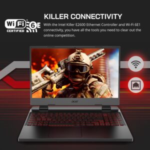 Acer 2023 Nitro5 15.6" QHD 165Hz Gaming Laptop, AMD Ryzen7 6800H, NVIDIA GeForce RTX 3070Ti, 32GB DDR5 RAM, 2TB PCIe SSD, 4-Zone RGB Backlit Keyboard, Wi-Fi 6, Win 11 Pro, Black, 32GB USB Card