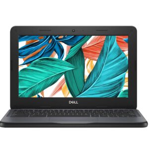Dell Chromebook 11 3100 Rugged Chromebook, 11.6" HD Anti-Glare Screen, Intel Celeron N4020, 4GB LPDDR4 RAM, 16GB eMMC Storage, Spill-Resistant Keyboard, HD Webcam, WiFi 5, Black, Chrome OS