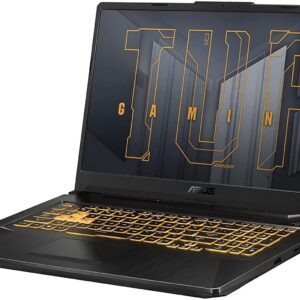 ASUS 2023 TUF FX706HC Gaming Laptop 17.3” 144Hz FHD IPS Display Intel 6-Core i5-11400H 64GB DDR4 4TB NVMe SSD NVIDIA GeForce RTX 3050 4GB GDDR6 WiFi AX RJ45 USB-C w/DP Backlit KB Windows 11 Pro w/USB