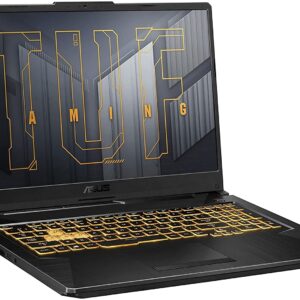 ASUS 2023 TUF FX706HC Gaming Laptop 17.3” 144Hz FHD IPS Display Intel 6-Core i5-11400H 64GB DDR4 4TB NVMe SSD NVIDIA GeForce RTX 3050 4GB GDDR6 WiFi AX RJ45 USB-C w/DP Backlit KB Windows 11 Pro w/USB