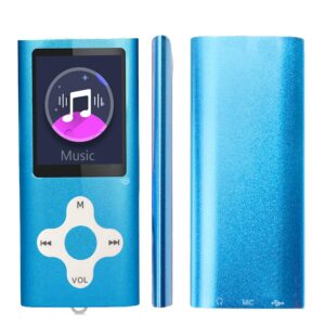 Mp3 Player,Music Player with a 16 GB Memory Card Portable Digital Music Player/Video/Voice Record/FM Radio/E-Book Reader/Photo Viewer/1.8 LCD