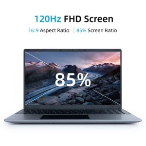 AMIAMO Laptop Computer 1080P Full HD Display High Performance Quad-Core Intel Celeron N5095 Processors 12GB DDR4 512GB SSD Windows 11 Laptop Computers