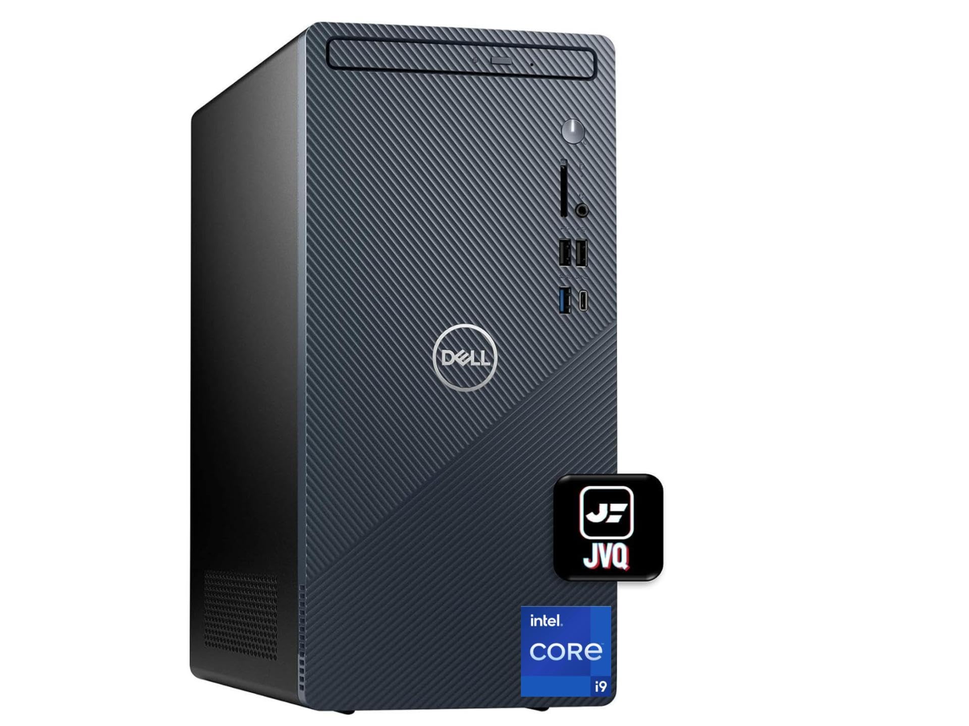 Dell Newest Inspiron 3910 Desktop PC, 12th Gen Intel Core i9-12900K Processor, 64GB DDR4 RAM, 1TB SSD + 1TB HDD, Intel UHD Graphics 730, WiFi 6, DVD, HDMI, USB-C, Windows 11 Home