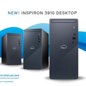 Dell Newest Inspiron 3910 Desktop PC, 12th Gen Intel Core i9-12900K Processor, 64GB DDR4 RAM, 1TB SSD + 1TB HDD, Intel UHD Graphics 730, WiFi 6, DVD, HDMI, USB-C, Windows 11 Home
