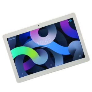 10.1 inch tablet with high performance deca core cpu, full hd touchscreen, dual cabinet speakers, 8800mah battery, metal case, bt 5.0, gps, fm, wifi (us plug)