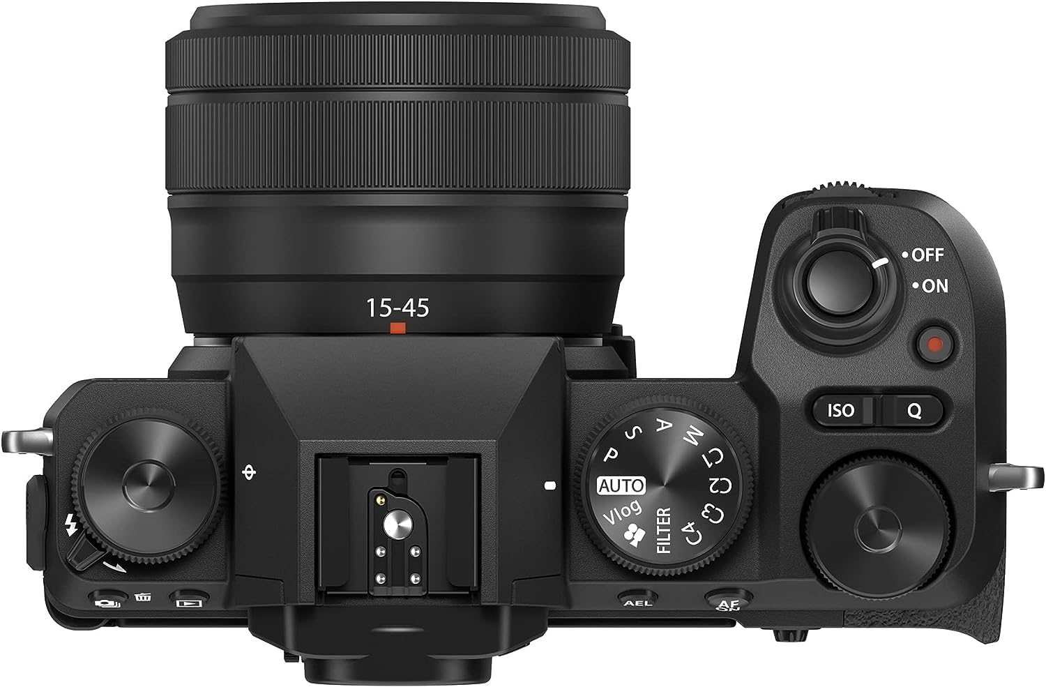 FUJIFILM X-S20 Mirrorless Camera with 15-45mm and Sigma 18-50mm f/2.8 DC DN Contemporary Lens Bundle with 128GB Memory Card, Vlogger Tripod and More Accessories, Ideal Vlogging Kit (15pc Bundle)