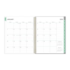 2024 Blue Sky™ Sophie Frosted Weekly/Monthly Planning Calendar, 8-1/2" x 11", Multicolor, January to December 2024, 1400