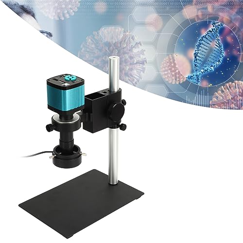 Video Microscope Camera, 1080P High Definition Multimedia Interface Industry Camera Easy Operation 400-700nm USB 2.0 100‑240VAC for Industrial Use (US Plug)