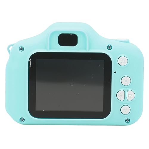 Kids Camera 2.4 Inch IPS Screen 40MP Kids Camera Clear Image with Microphone for Selfie (Green)